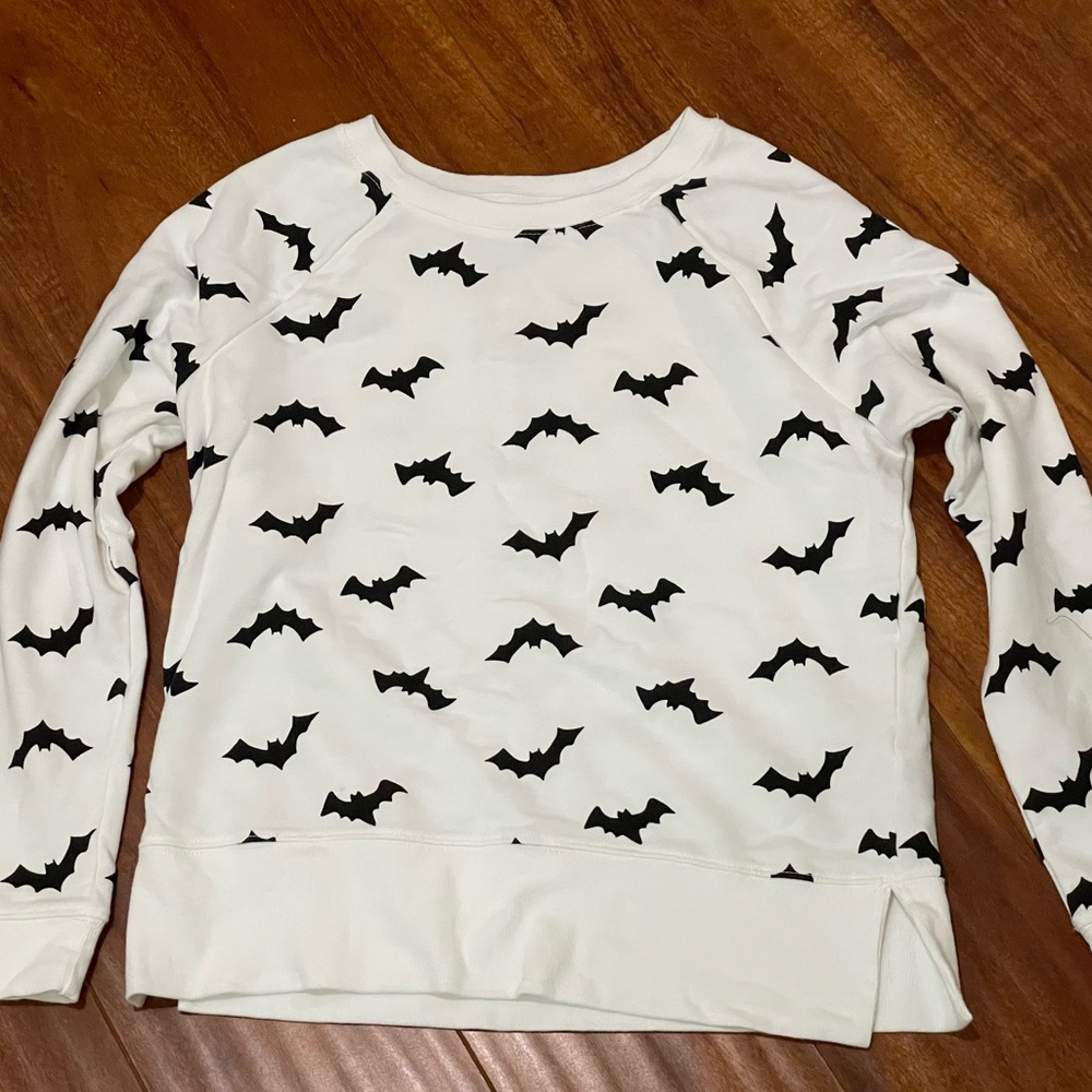Black and white Bat sweater